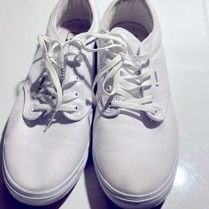 All white vans